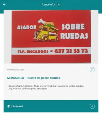 Aýna Informa android App screenshot 1